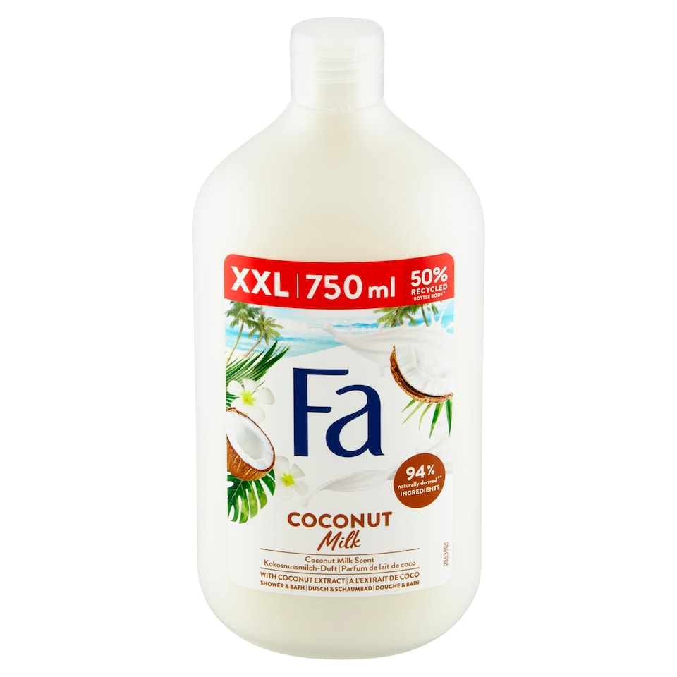 image 1 of Fa Coconut Milk Shower & Bath Formula 750 ml
