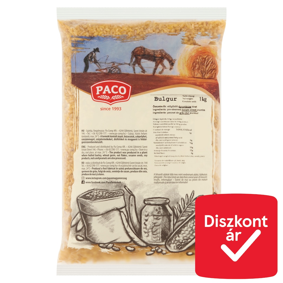 Paco Bulgur 1 kg