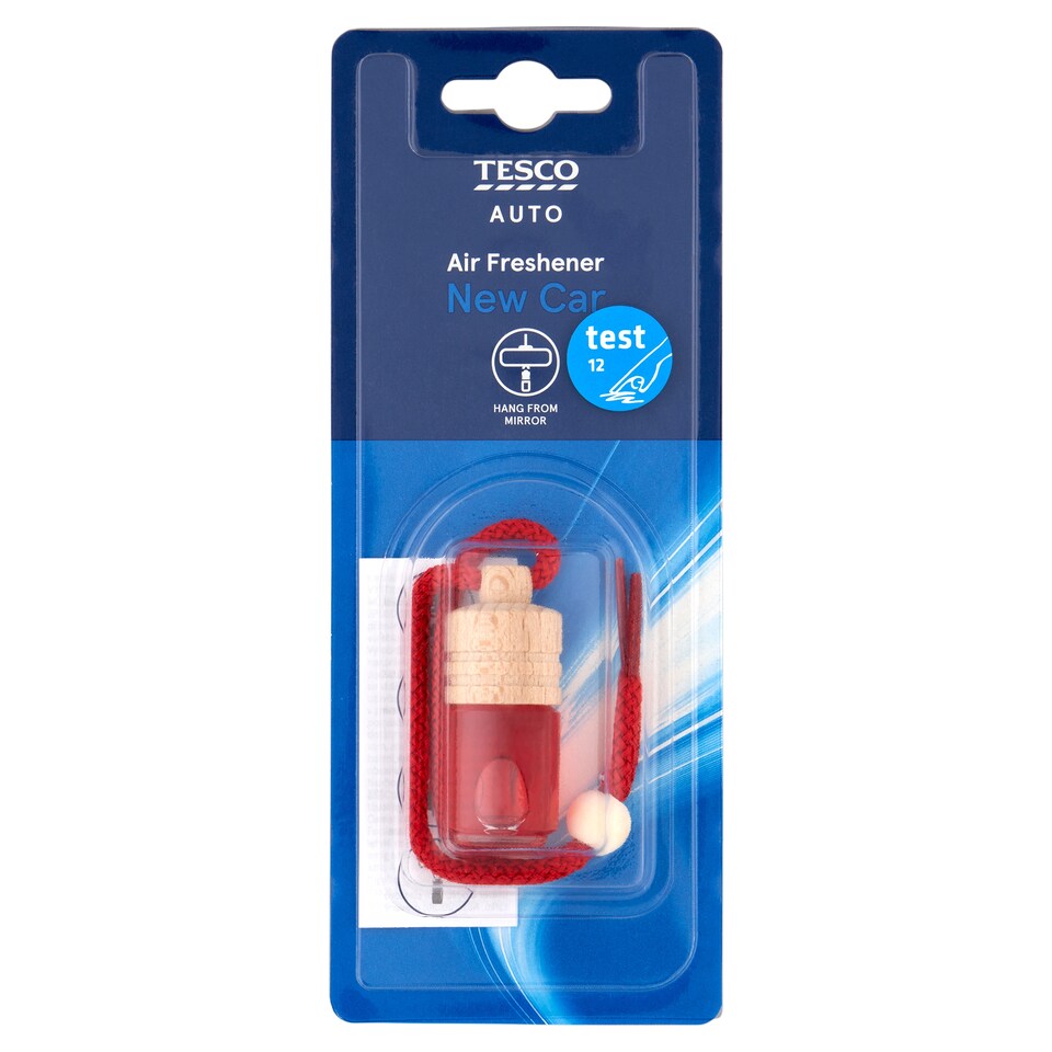 Tesco Auto Hanging Wooden Új autó légfrissítő 5 ml