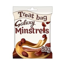 Galaxy Minstrels Chocolate Treat Bag 80G
