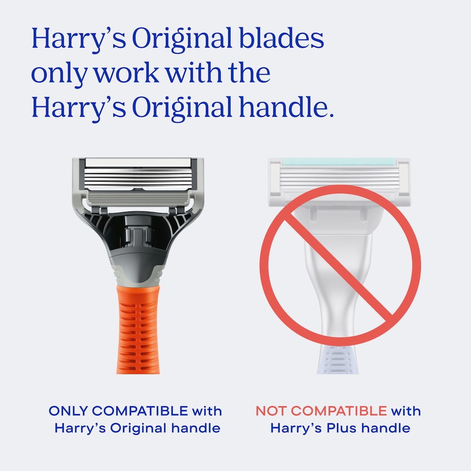 image 1 of Harry's 5 Blade Cartridges 4 Pack