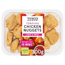 Tesco Tempura Chicken Nuggets 300g