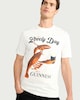 image 1 of Guinness Pure Cotton Lovely Day Lobster T-Shirt in Cream