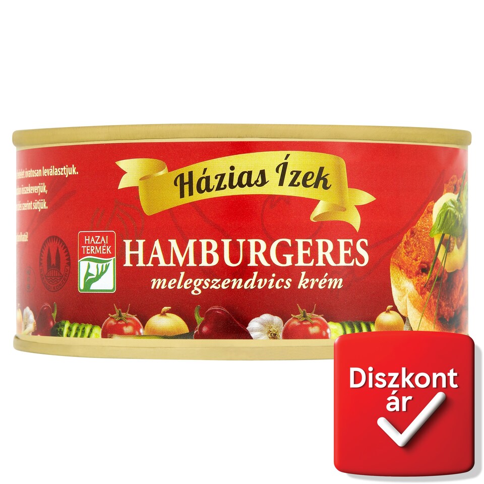 Házias Ízek hamburgeres melegszendvics krém 290 g