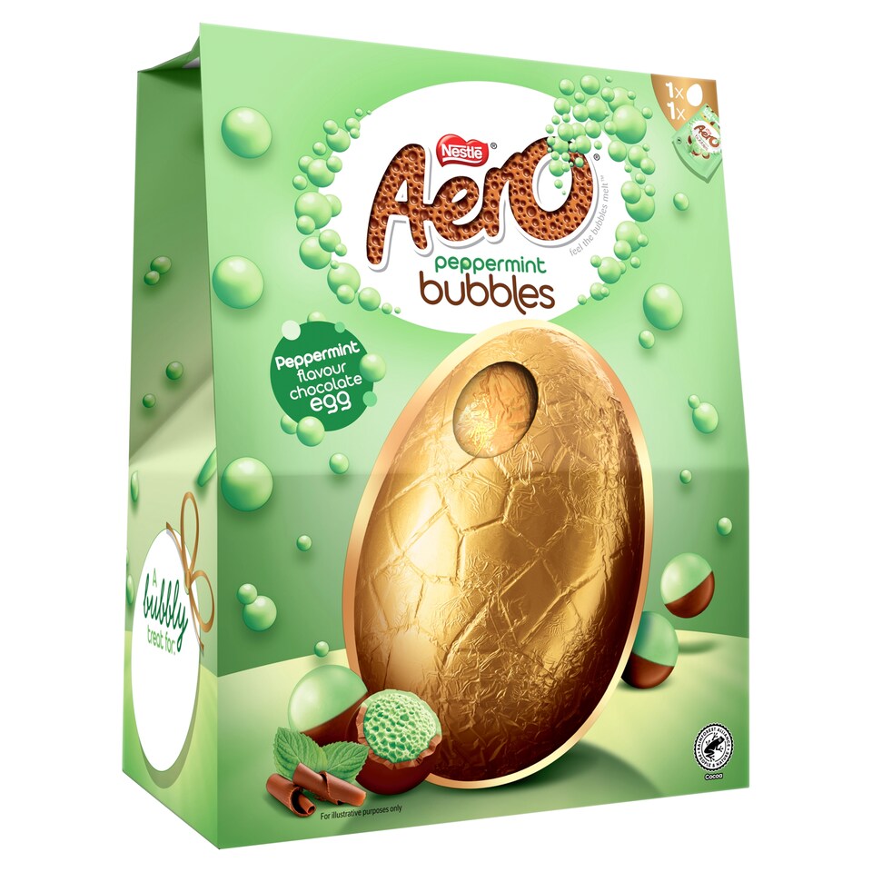 image 1 of Aero Peppermint Chocolate Easter Egg 230G