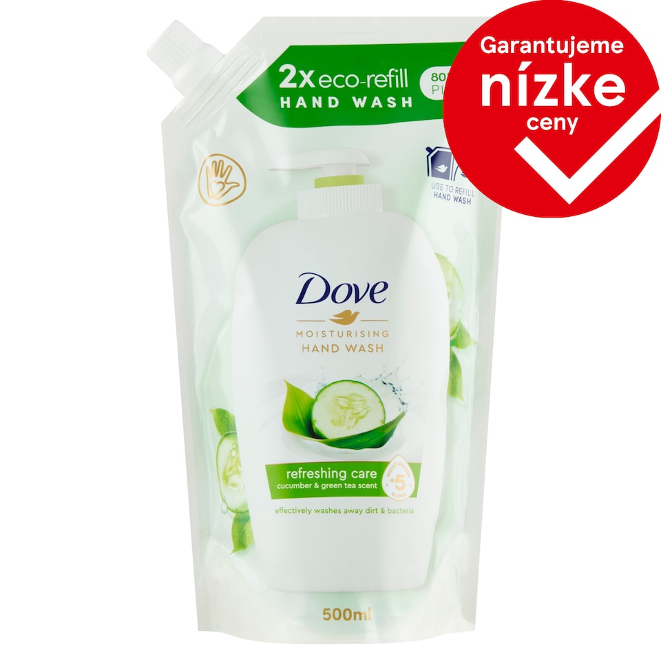 obrázok 1 z Dove Refreshing Care tekuté mydlo na ruky 500 ml