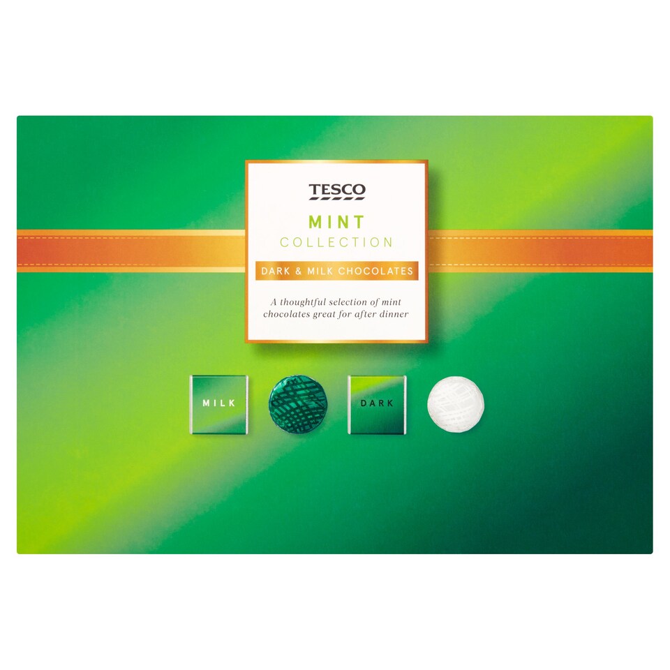 Tesco Collection Mint Chocolate Assortment 180G