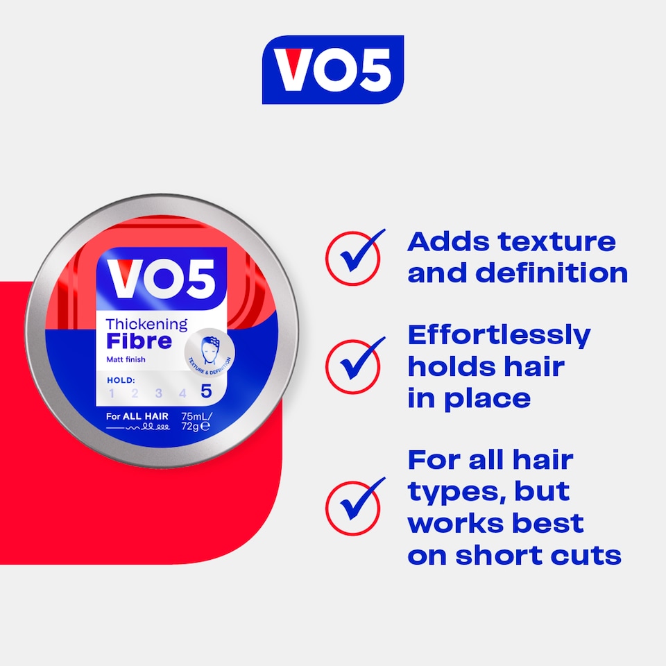 image 1 of Vo5 Extreme Style Matte Fibre 75Ml