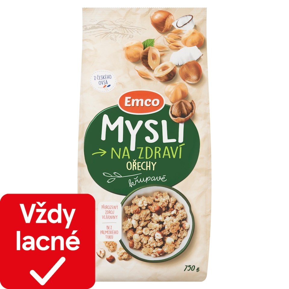 Emco Mysli chrumkavé orechy 750 g