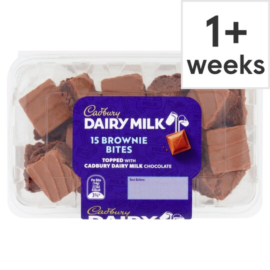 Cadbury Dairy Milk 15 Brownie Bites Tesco Groceries