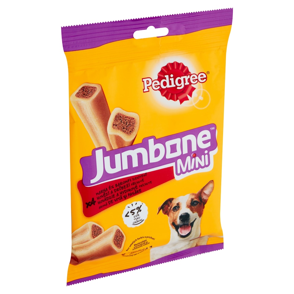 Pedigree Jumbone Mini Beef and Poultry Flavour 4 pcs 160g