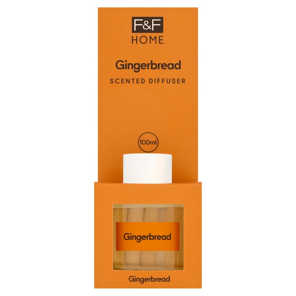 image 1 of F&F Home Gingerbread Reed Diffuser 100Ml