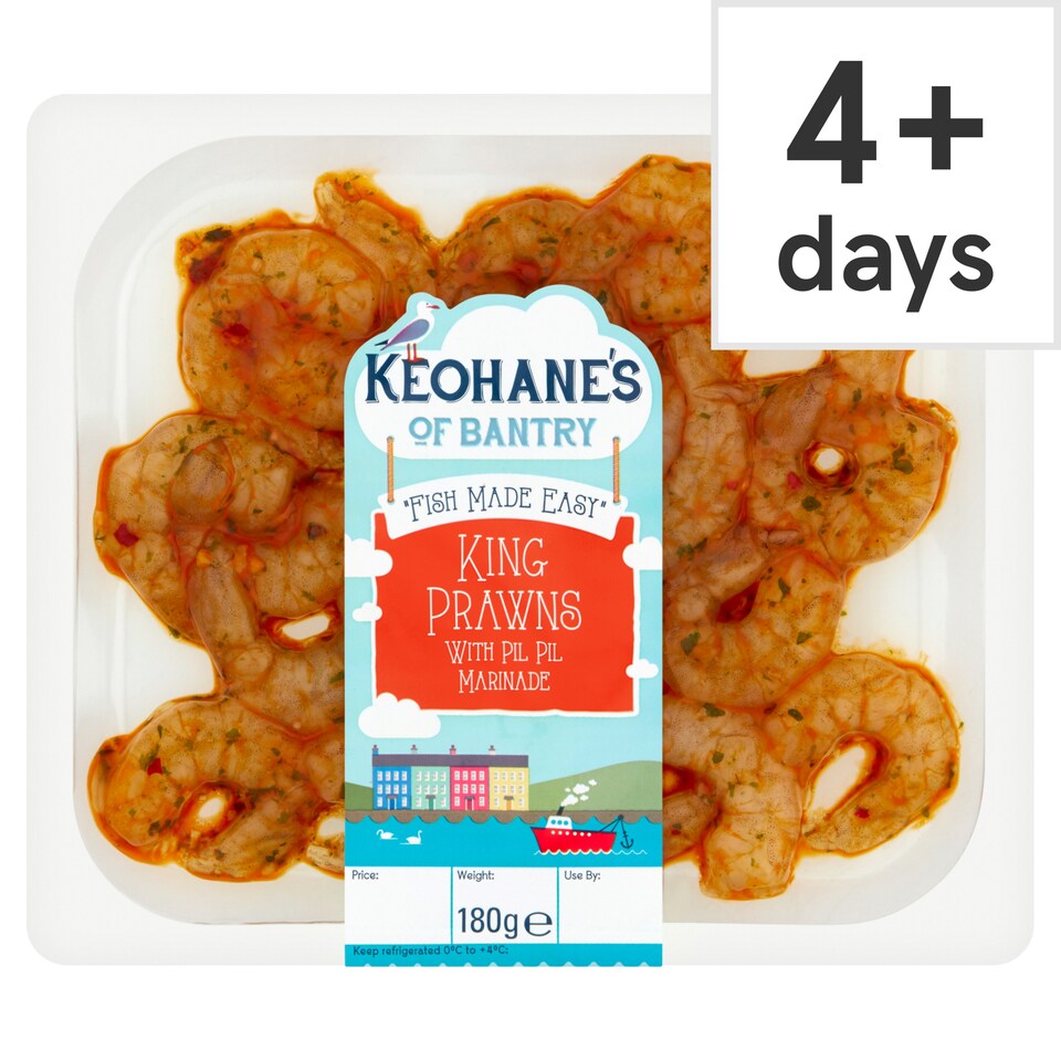 Keohanes Bantry Prawns Pil Pil Mariande 180G