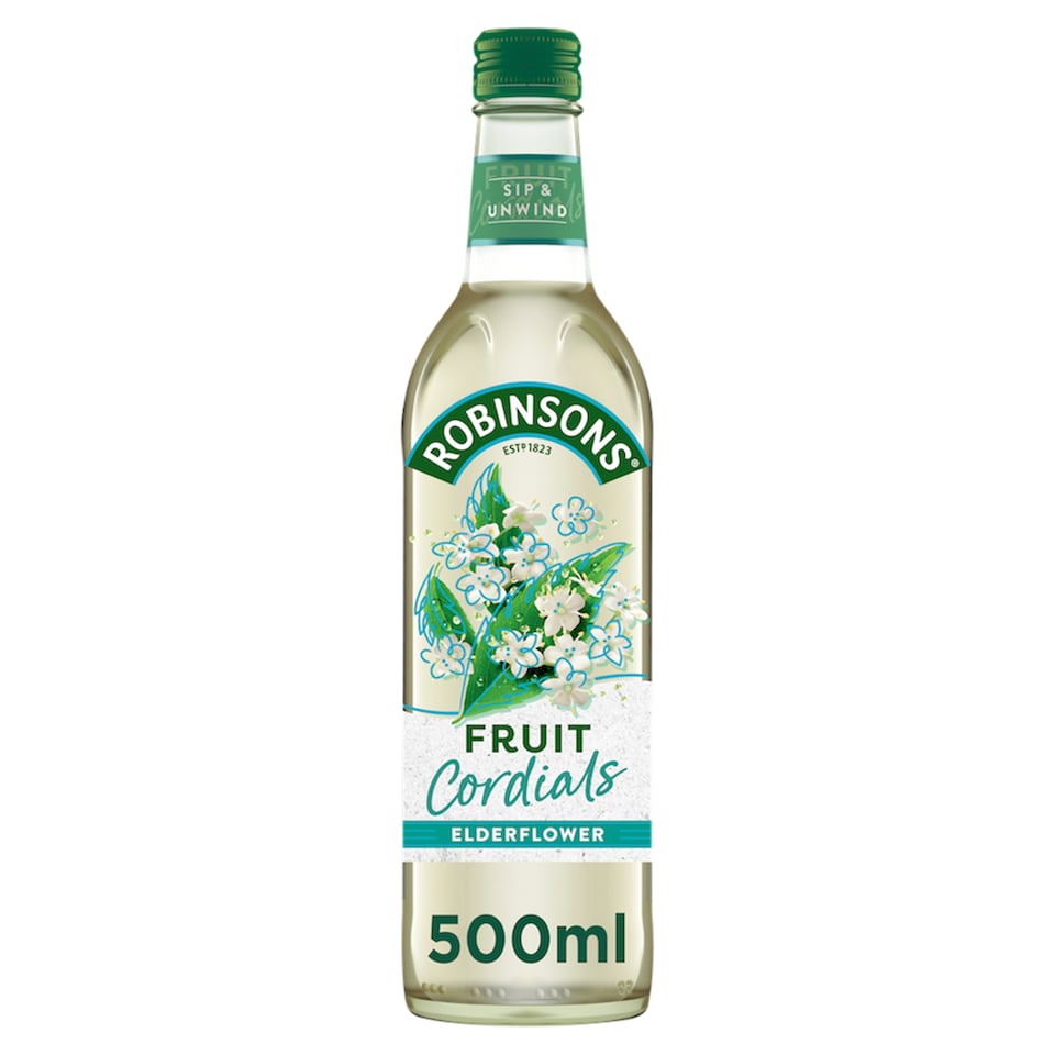 image 1 of Robinsons Fruit Cordials - Elderflower 500ml