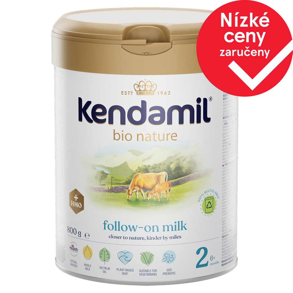 Kendamil Bio Nature 2 HMO+ Follow-on Milk Infant Formula in Powder 800g