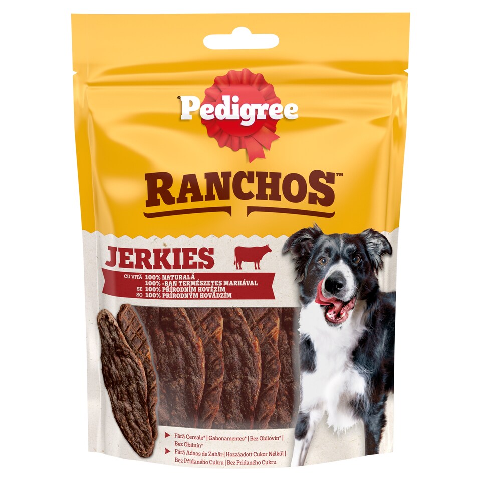 Pedigree Ranchos Jerkies with 100% Natural Beef 70 g