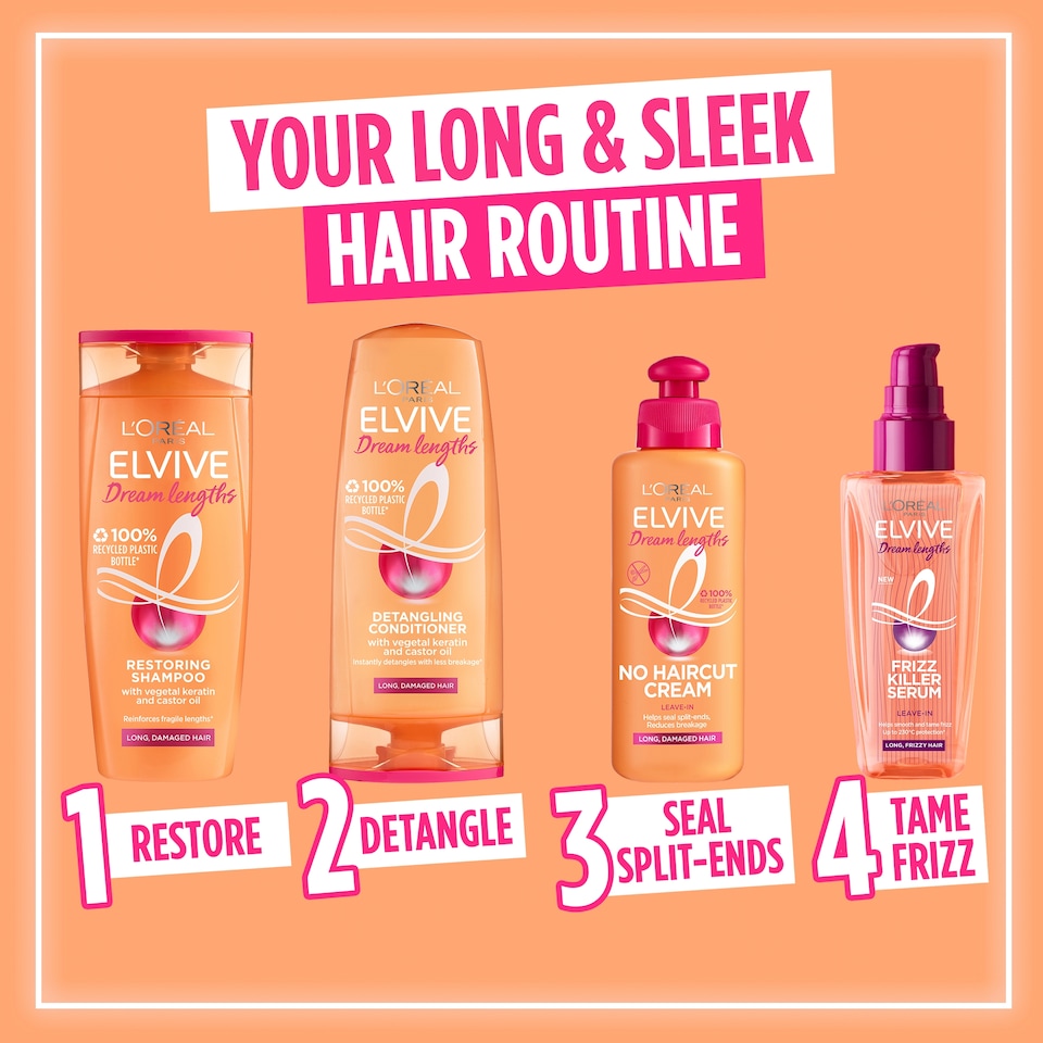 image 1 of L'Oreal Elvive Dream Lengths No Haircut Cream 200ml