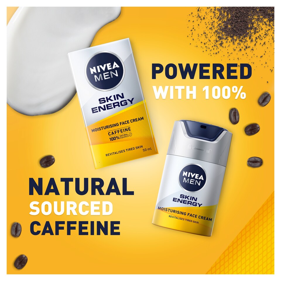 image 1 of Nivea Men Q10 Skin Energy Moisturiser 50Ml