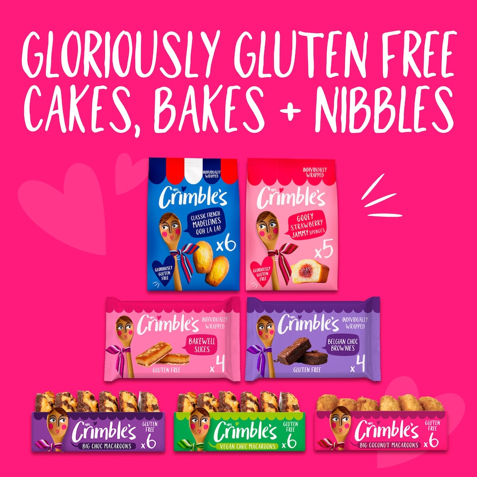 image 1 of Mrs Crimble's Big Gluten Free Coconut Macaroons 180g