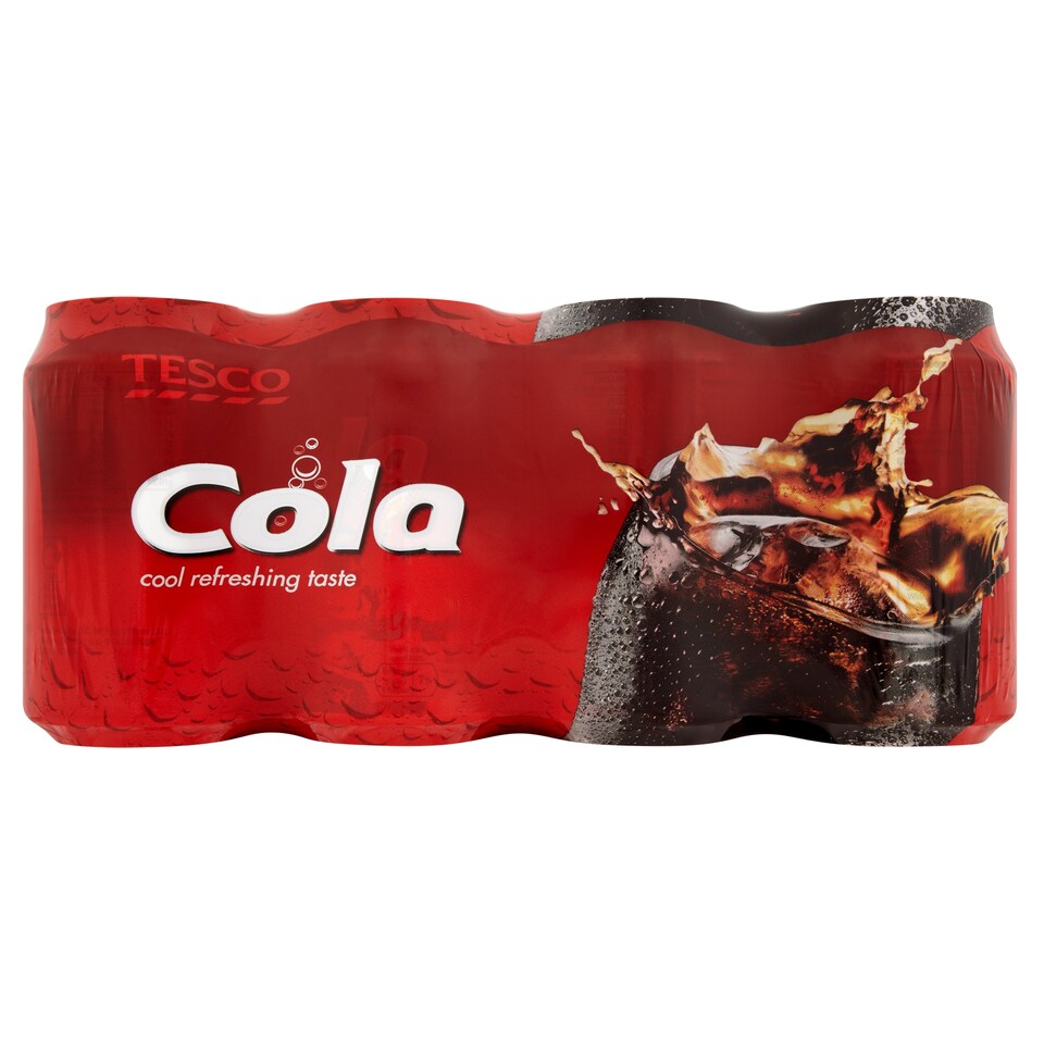 Tesco Cola 8 X 330Ml Pack