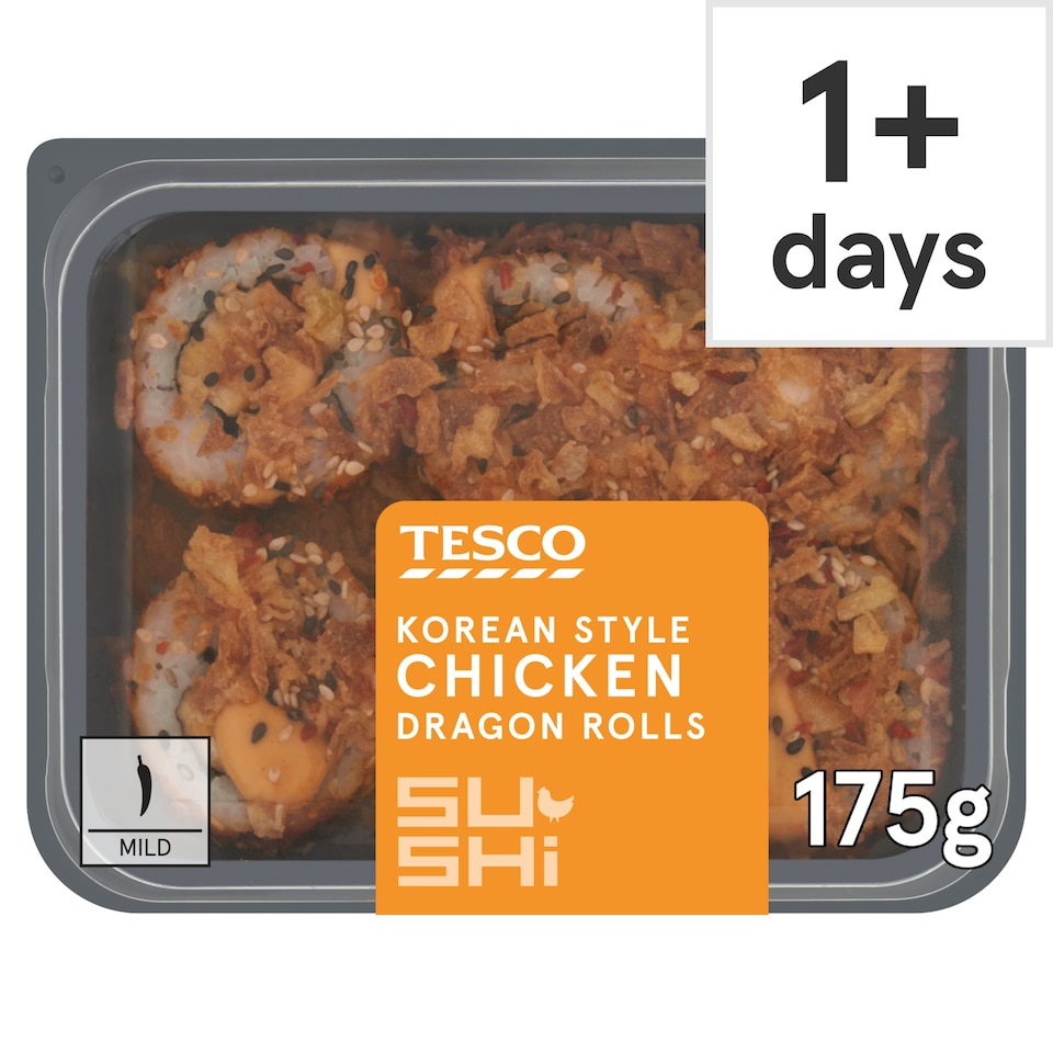 Tesco Korean Style Chicken Dragon Roll 175g