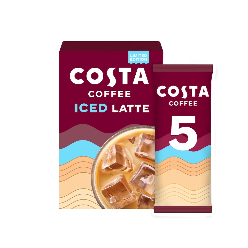 image 1 of Costa Coffee Iced latte 5x15.5g