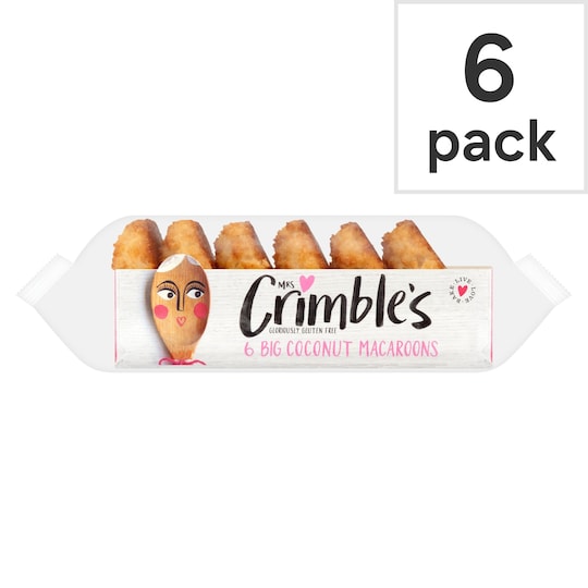 Mrs Crimble's 6 Double Choc Macaroons 195g