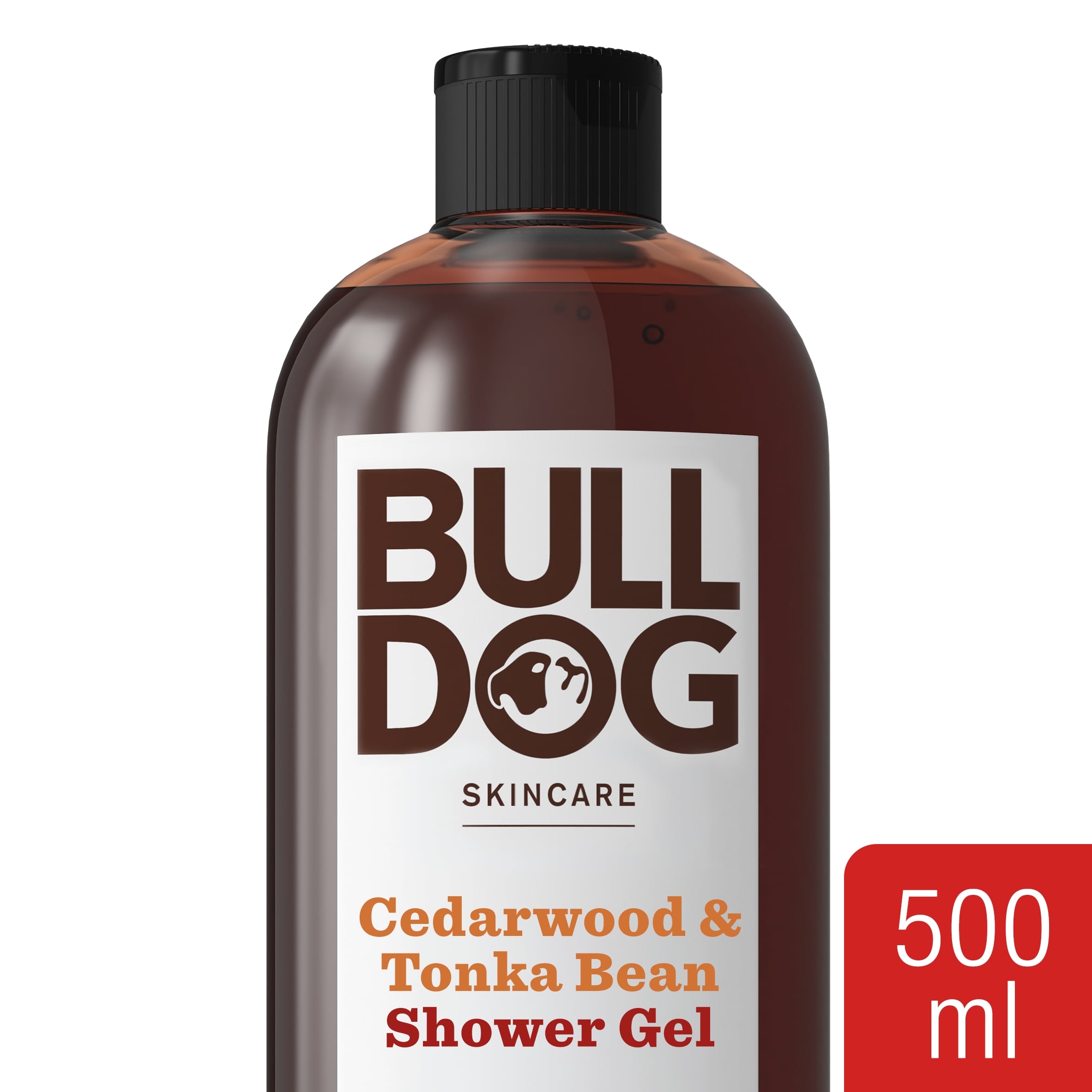 Bulldog Skincare Tonka Bean & Cedarwood Men's Shower Gel 500ml