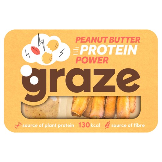 Graze Peanut Butter Dipper 27g Tesco Groceries