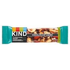 Kind Chocolate Chip Cashew Nut Snack Bar 40g