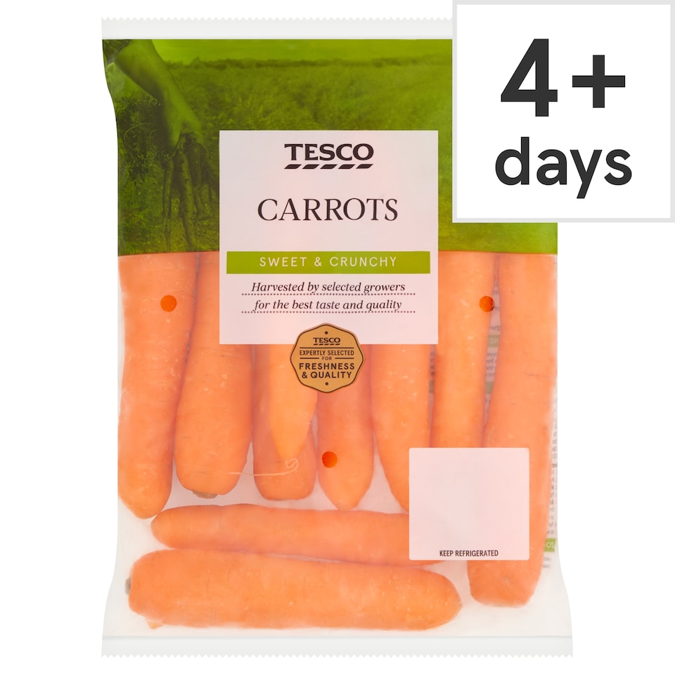 image 1 of Tesco Carrot Bag 500G