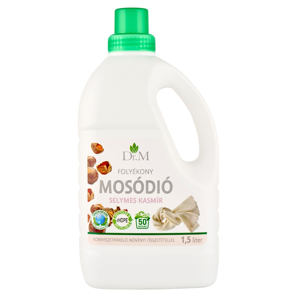 image 1 of Dr. M Silky Cashmere Liquid Soap Nut 50 Washes 1,5 l