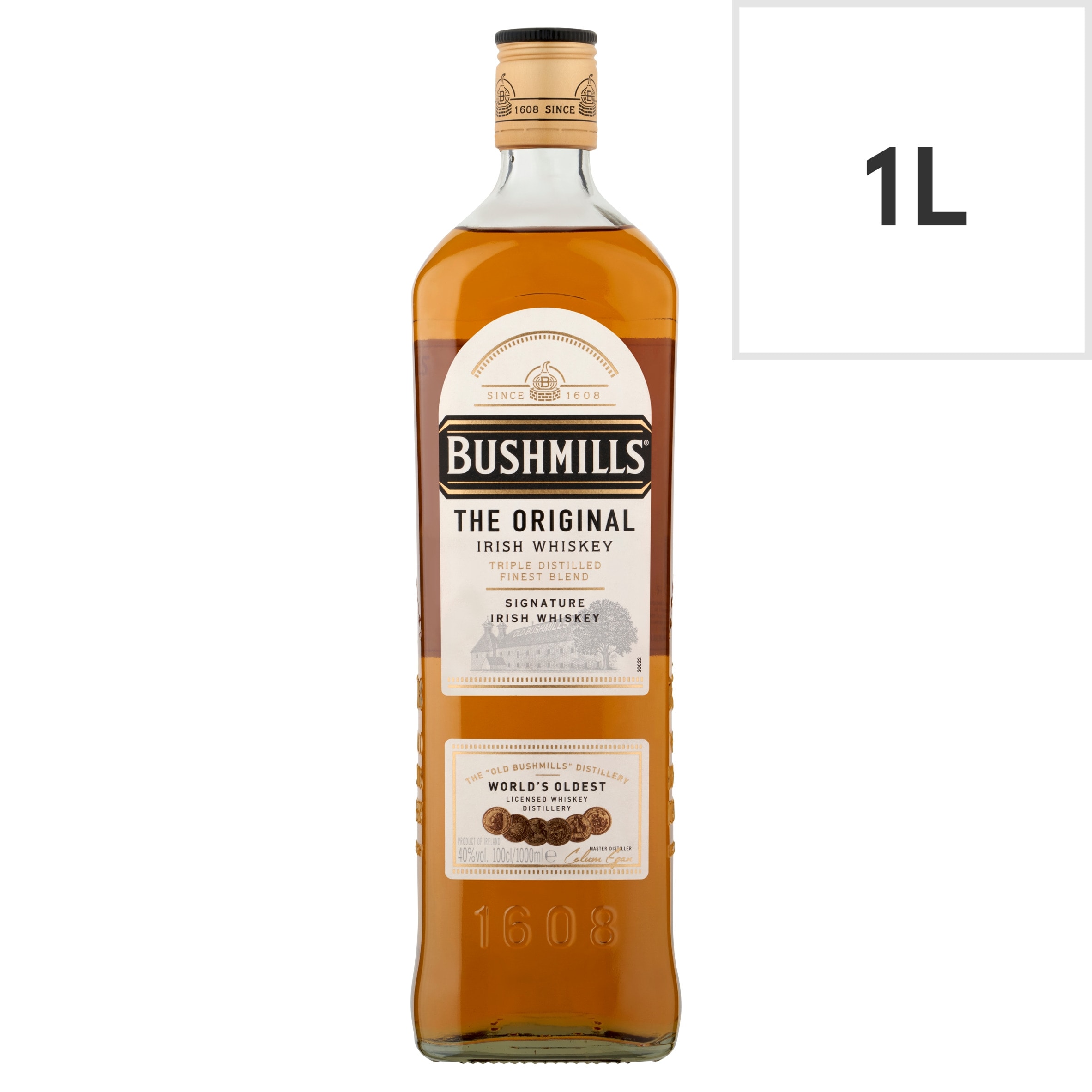Bushmills Irish Whiskey 1L