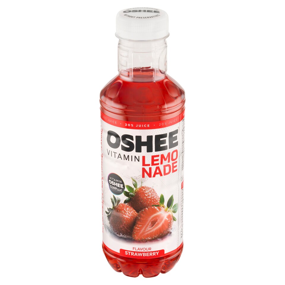 image 1 of Oshee Non-Carbonated Soft Drink with Strawberry Flavor 555 ml