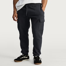F&F Cotton Rich Slim Leg Cuffed Cargo Joggers in Grey