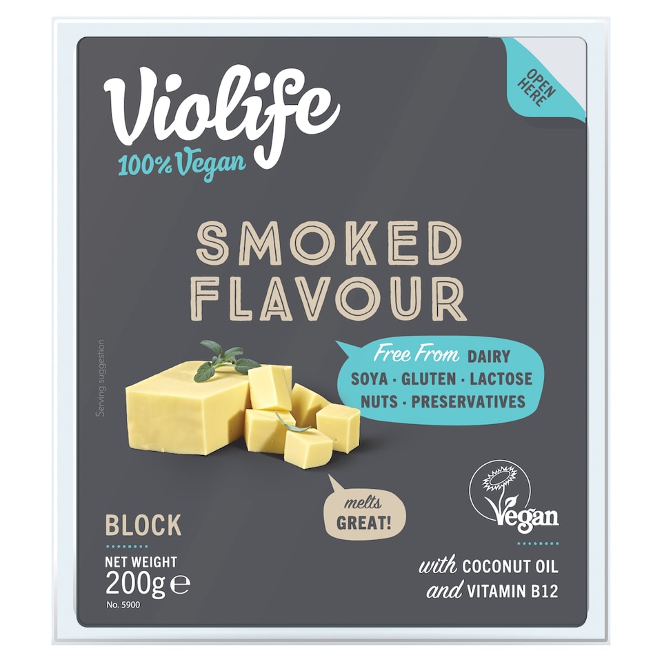 Violife Blok s uzenou příchutí 200g