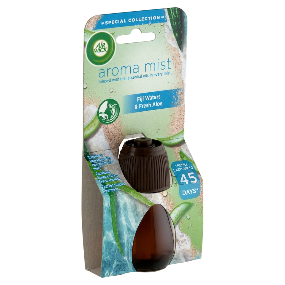 Air Wick Aroma Mist Fidzsi Lagúna és Friss Aloe diffúzor utántöltő 20 ml