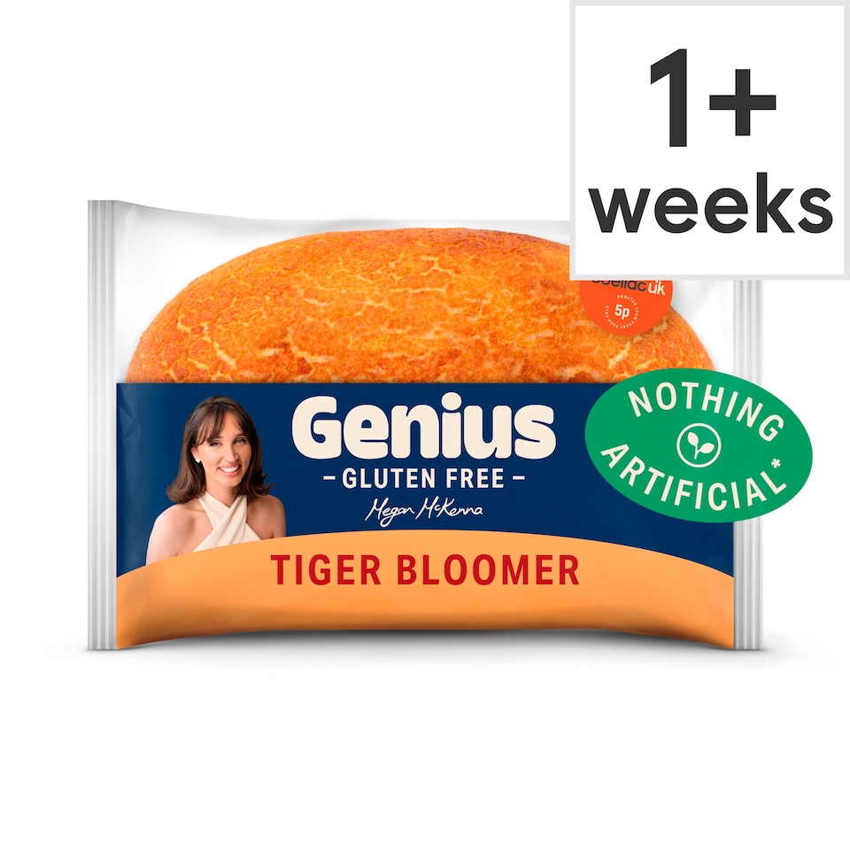 Genius  Gluten Free Naturally Genius Tiger Bloomer 400g