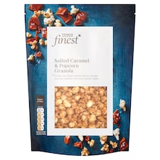 Tesco Finest* Salted Caramel And Popcorn Granola 450G