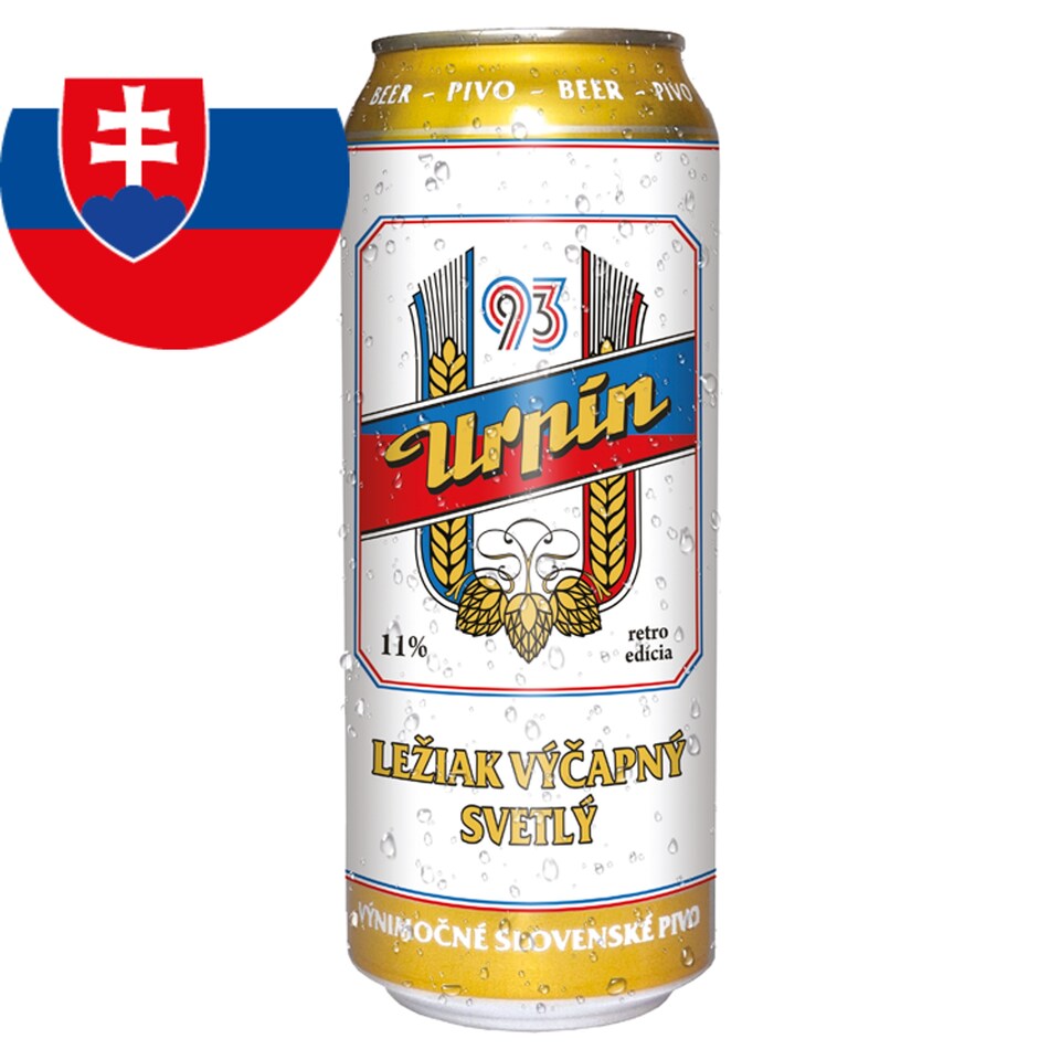 Urpín 93 ležiak výčapný svetlý 11% 500 ml