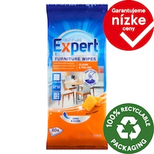 Go for Expert Spicy Honey vlhčené ošetrujúce obrúsky na nábytok 80 ks