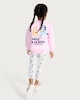 image 3 of Bluey 2-Piece Cotton Rich Sweatshirt and Leggings Set in Mlti Pink