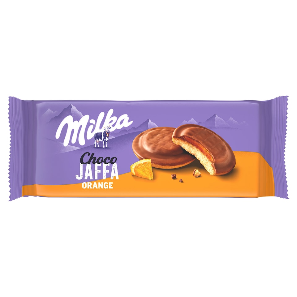 Milka Choco Jaffa Soft Pastry with Jelly with Orange Flavor 147 g