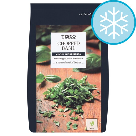 Tesco Chopped Basil 50G Tesco Groceries