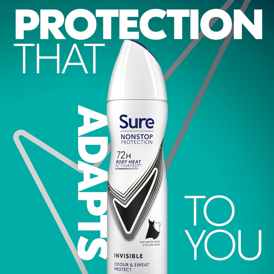 image 1 of Sure 72h Invisible Antiperspirant Deodorant 150ml