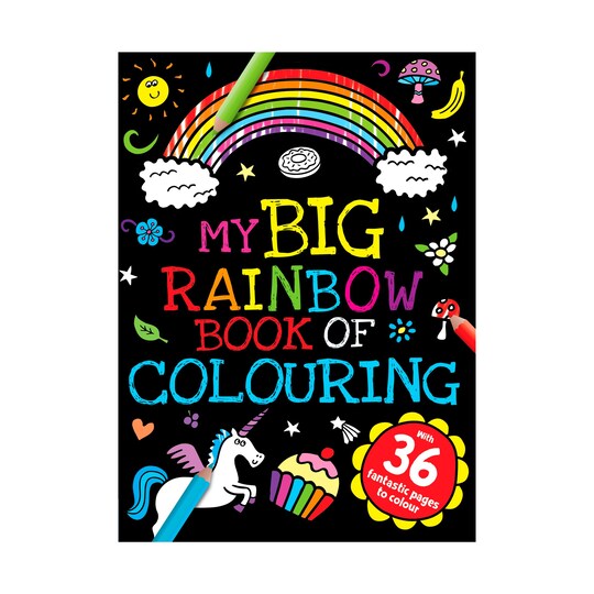 My Big Rainbow Book Of Colouring - Tesco Groceries
