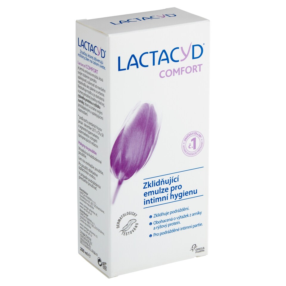 Lactacyd Comfort zklidňující emulze pro intimní hygienu 200ml