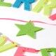 image 4 of Paperchase Neon Christmas 'Merry Everything' Garland