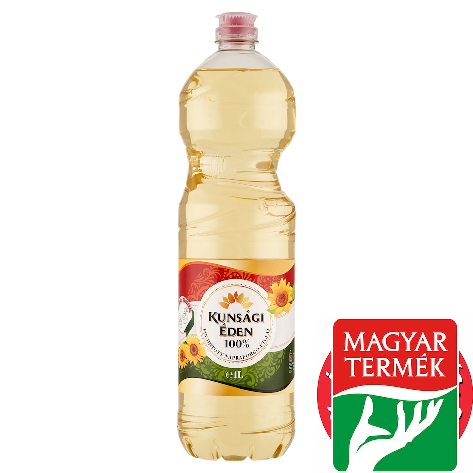 Kunsági Éden 100% Fine Sunflower Oil 1 l