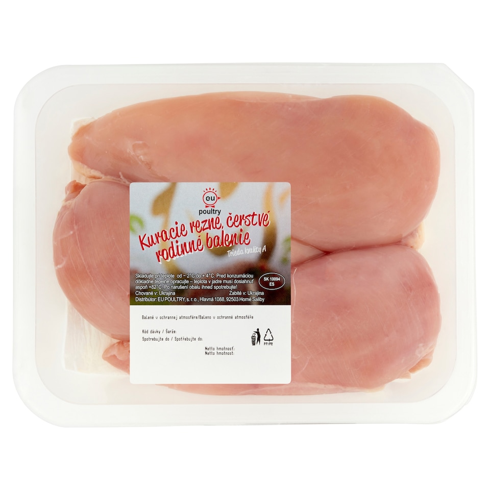 EU Poultry Kuracie rezne čerstvé rodinné balenie